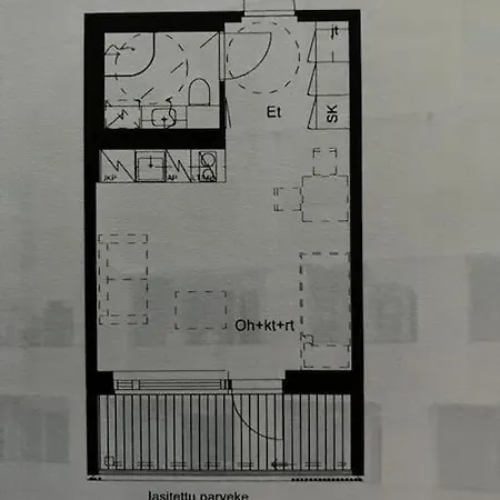 Aurorasky Pineview, M, Luonto, Wifi, Pysaekoeinti Apartmán Helsinky
